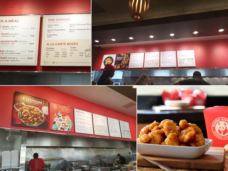 Panda Express Menu