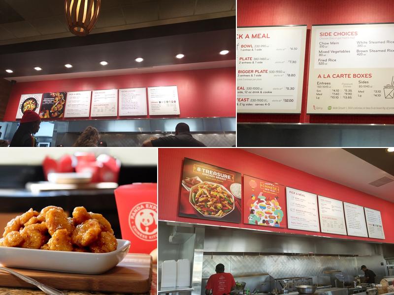 Panda Express Menu