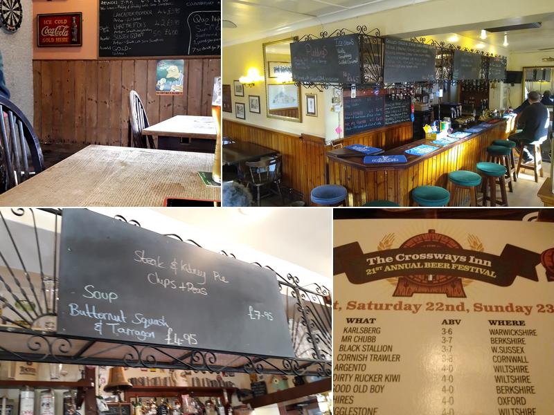 The Crossways Inn Menu