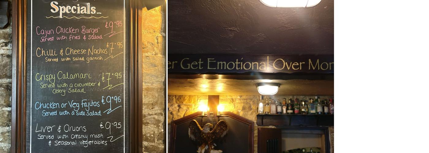 The Village Wine Bar Menu