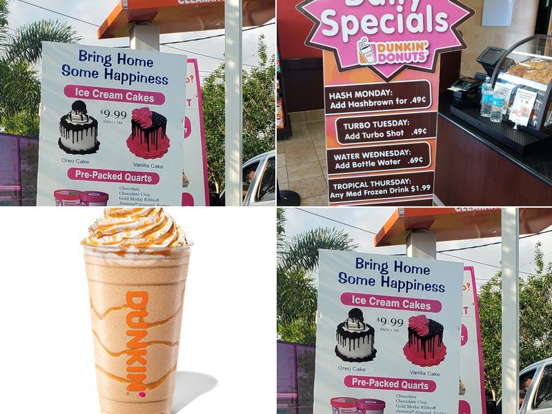 Dunkin' Menu
