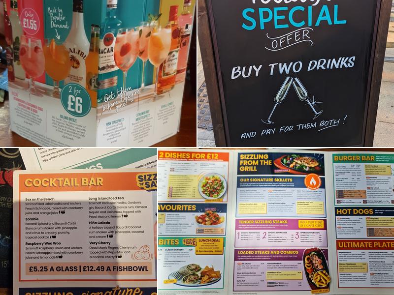 The General Roy Menu