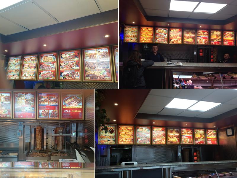 Hanworth Kebab Menu