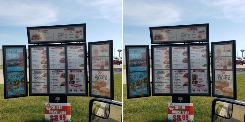 Arby's Menu