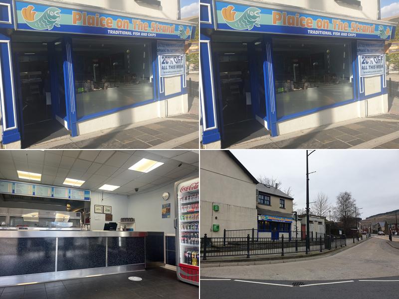 Plaice on the strand