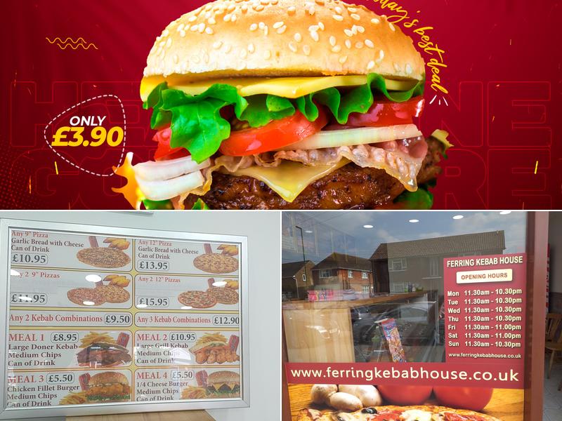 Ferring Kebab House Menu