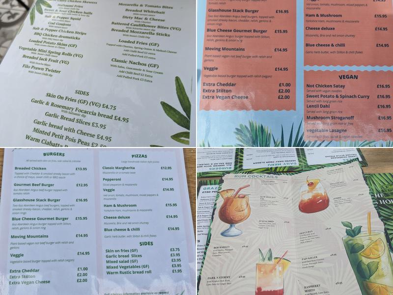 Charlottes Of Filey Menu