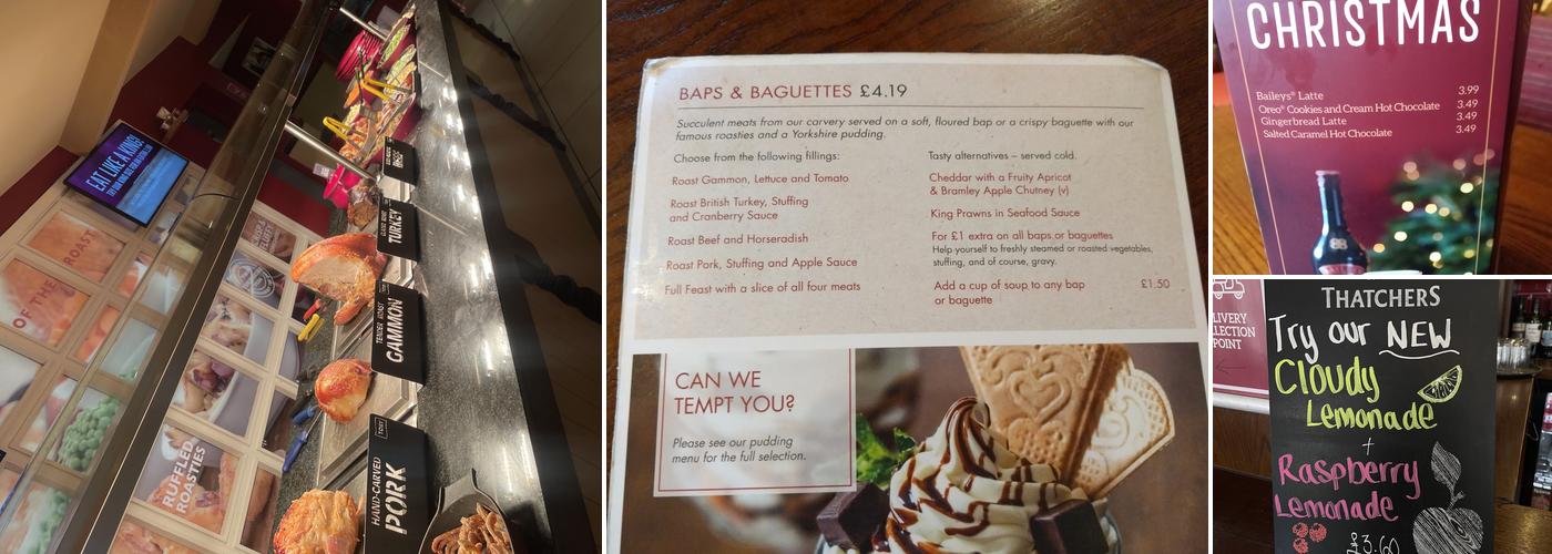 Toby Carvery Newton Abbot Menu