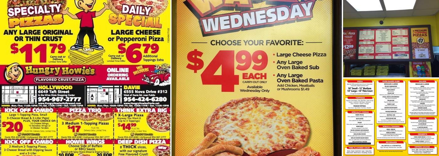 Hungry Howie's Pizza & Subs Menu