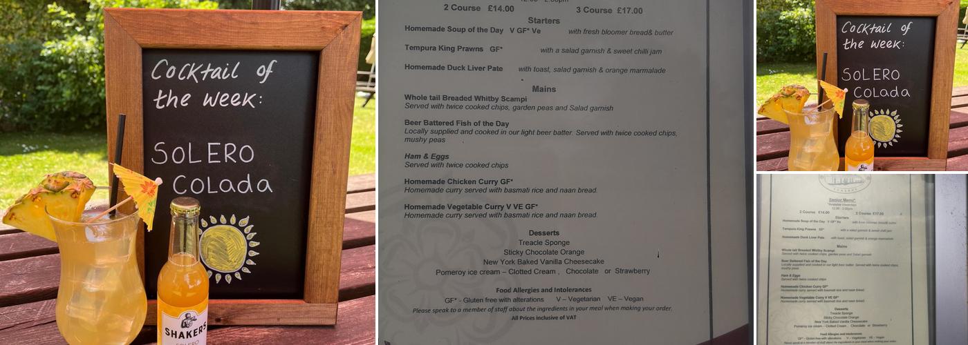 The Duke Of York Menu