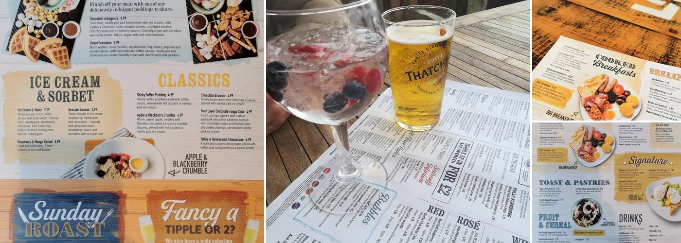 The Lighthouse Bar & Restaurant Menu