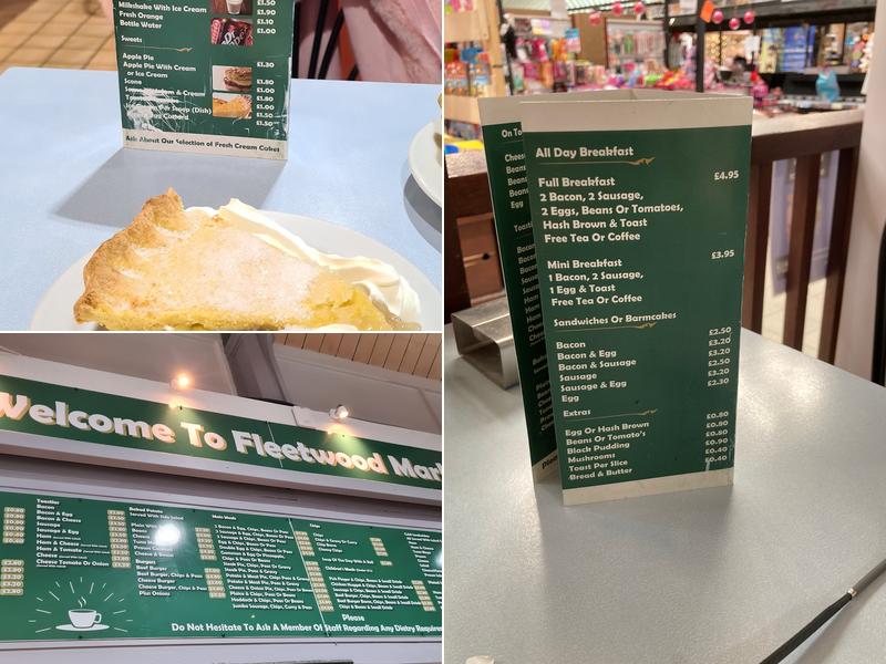 Fleetwood Market Café Menu