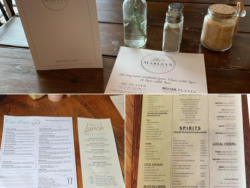 Marleys Menu