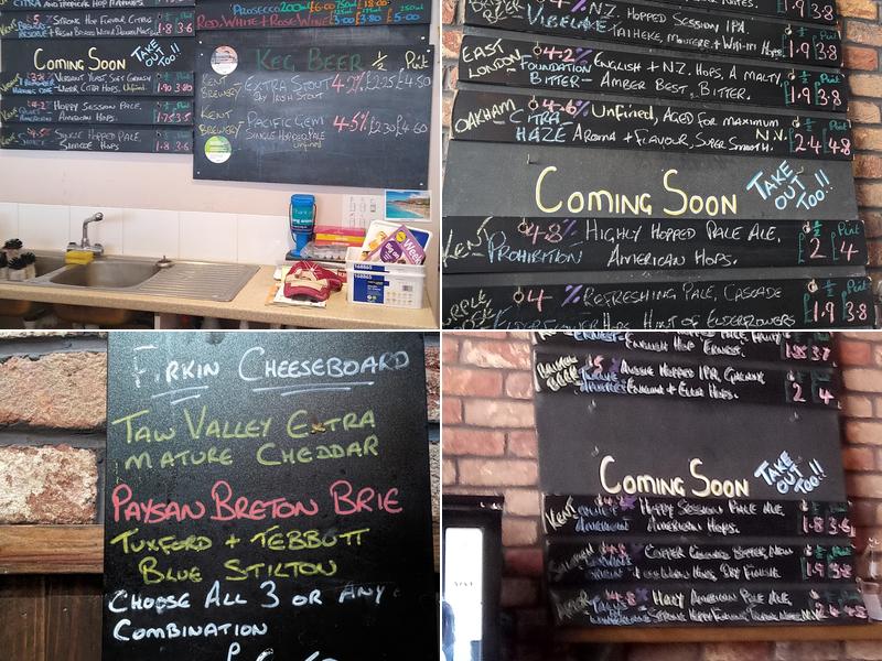 The Firkin Alehouse Menu