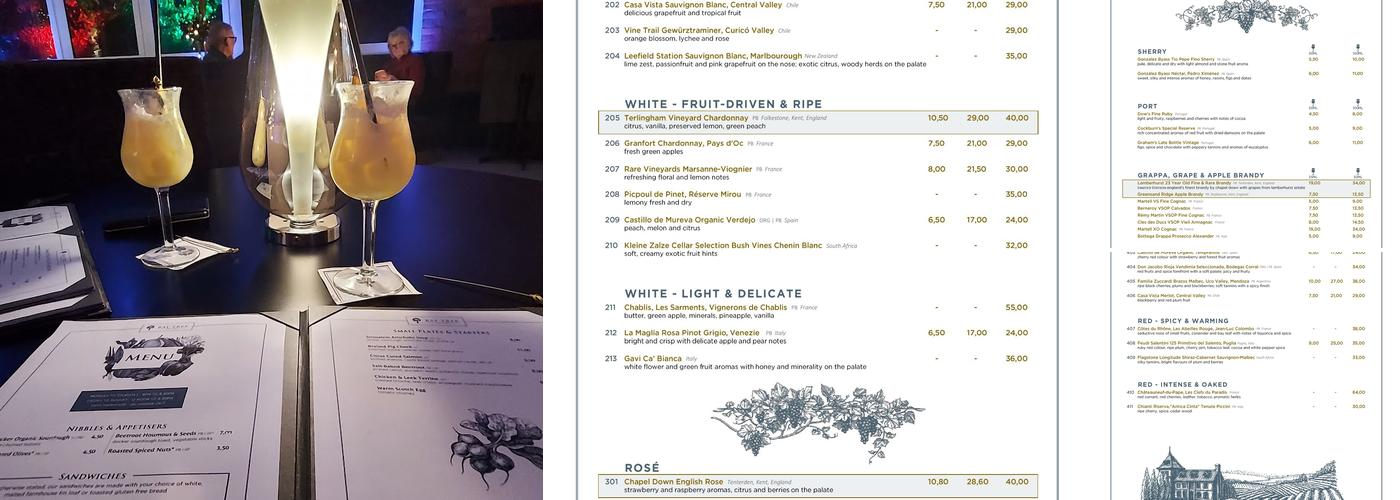 Bay Tree Bar & Grill Menu