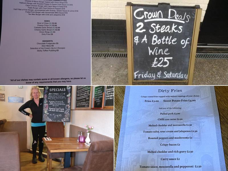 The Crown Inn Menu
