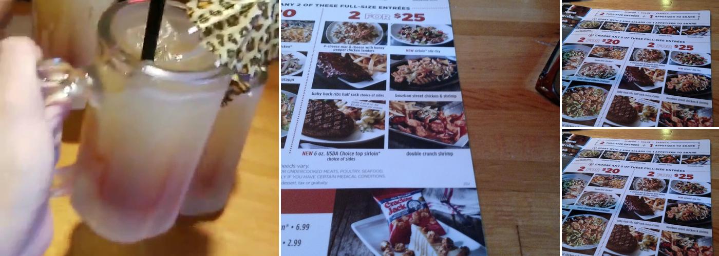 Applebee's Grill + Bar Menu
