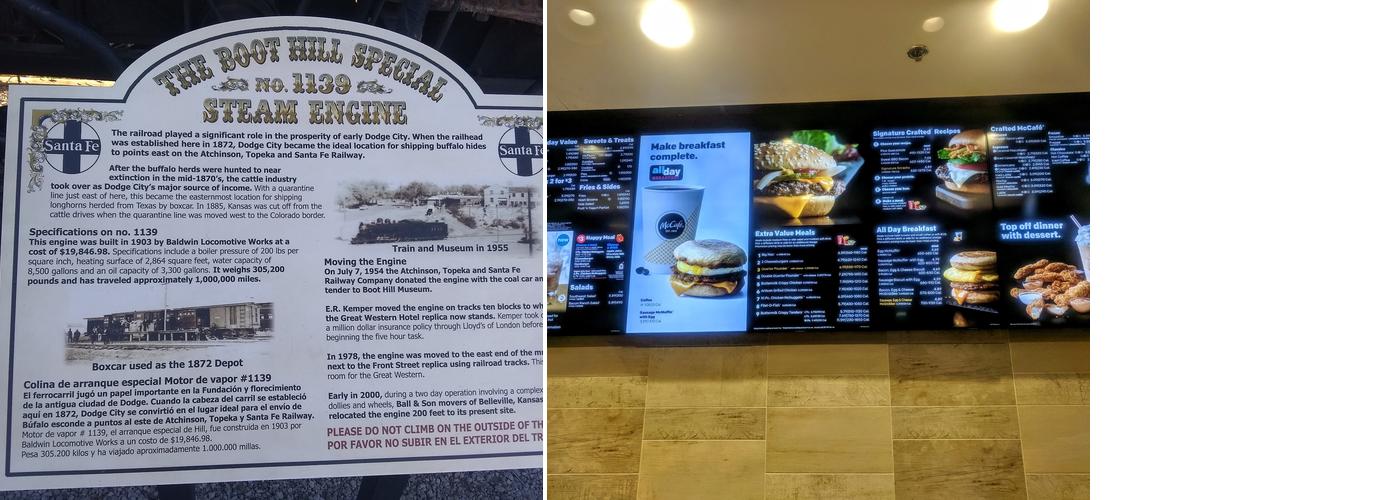 McDonald's Menu