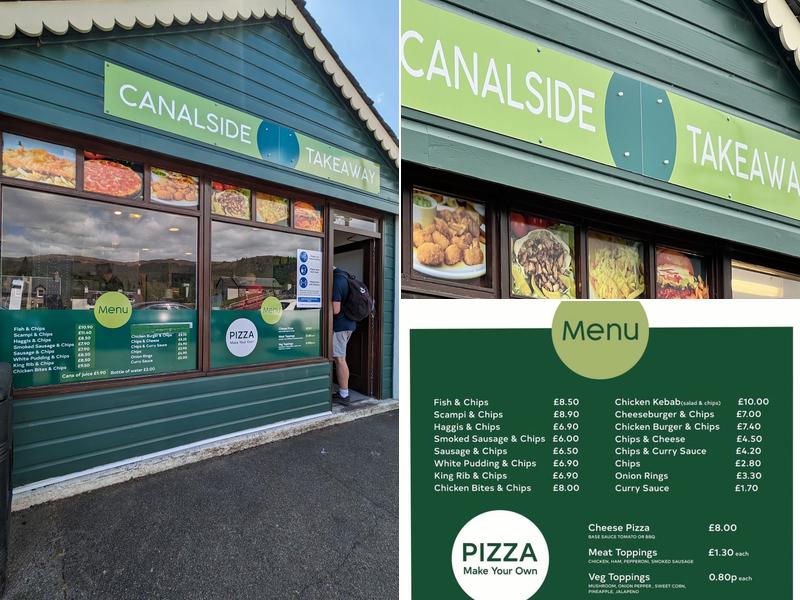 Rambo’s Canalside Takeaway Menu