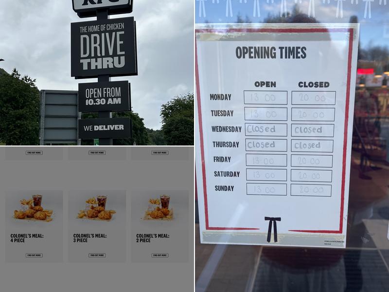 KFC Fort William - North Road Menu