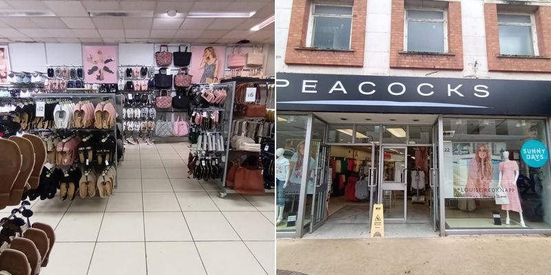 Peacocks Newton Abbot