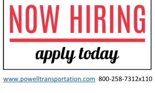 Powell Trucking Co Mount Olive