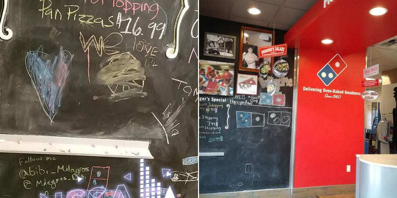 Domino's Pizza Menu