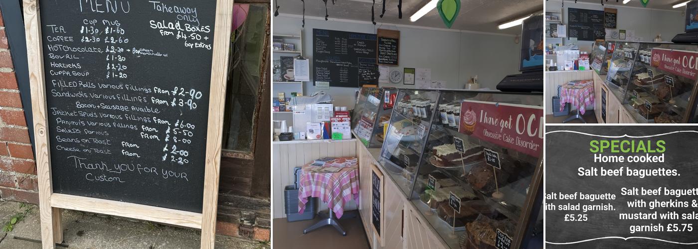 Naze Links Cafe Menu