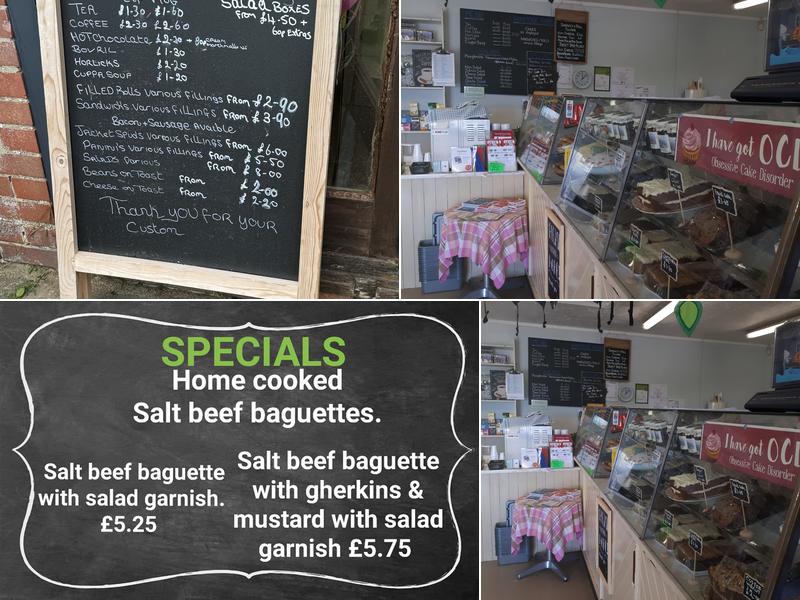 Naze Links Cafe Menu