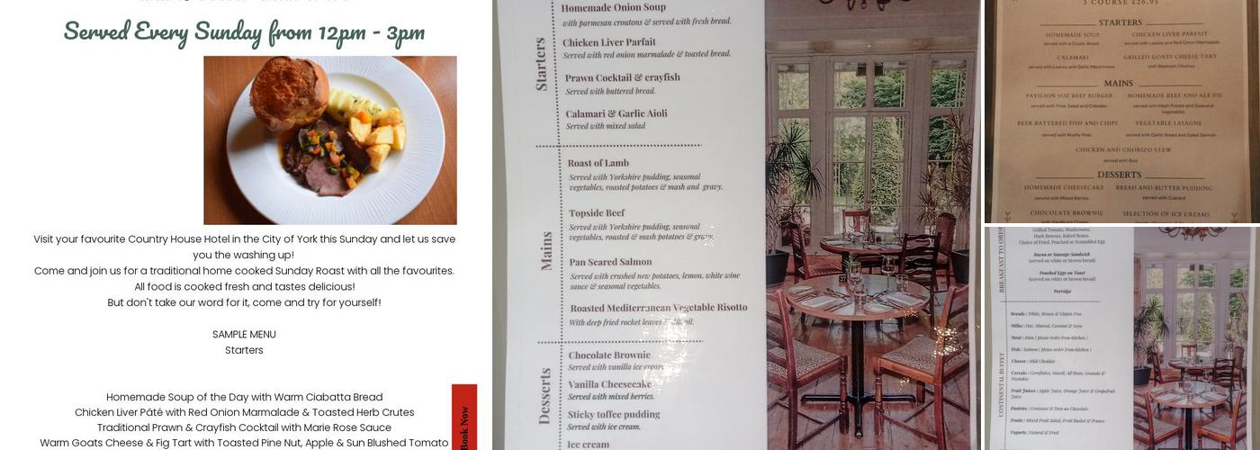 Langtons Brasserie Menu