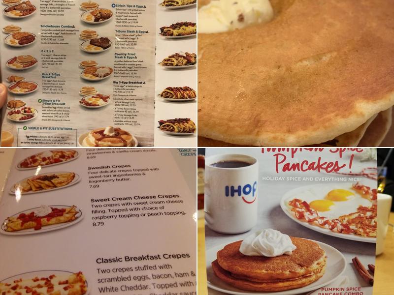 IHOP Menu