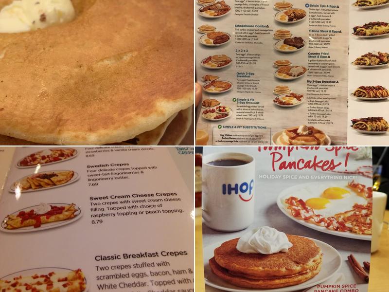 IHOP Menu