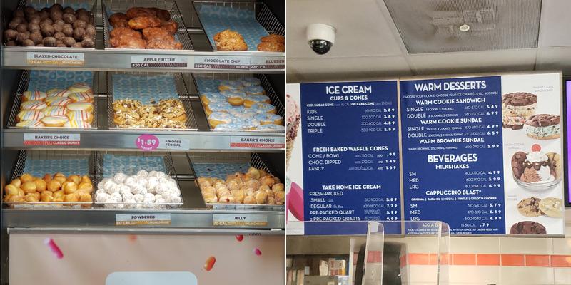 Dunkin' Menu