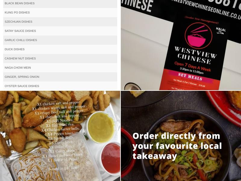 Westview Chinese Menu