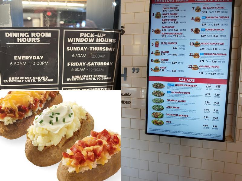 Wendy's Menu