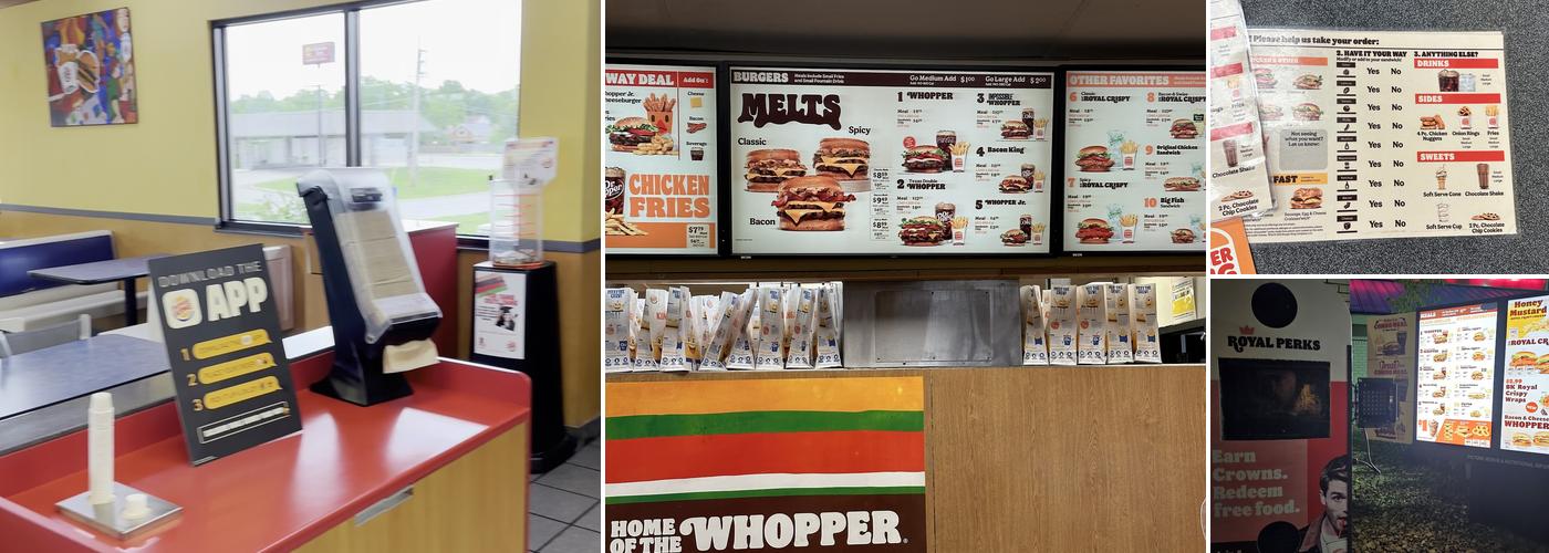 Burger King Menu
