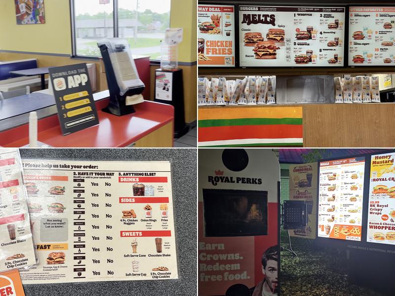 Burger King Menu