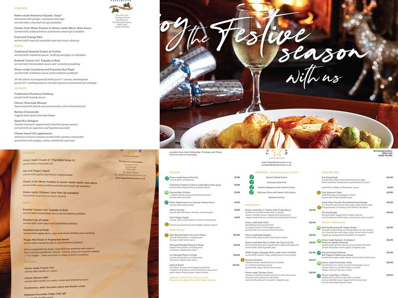 Star Inn Menu