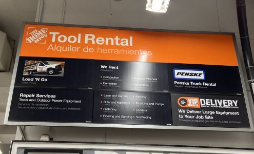 Tool & Truck Rental Center at The Home Depot