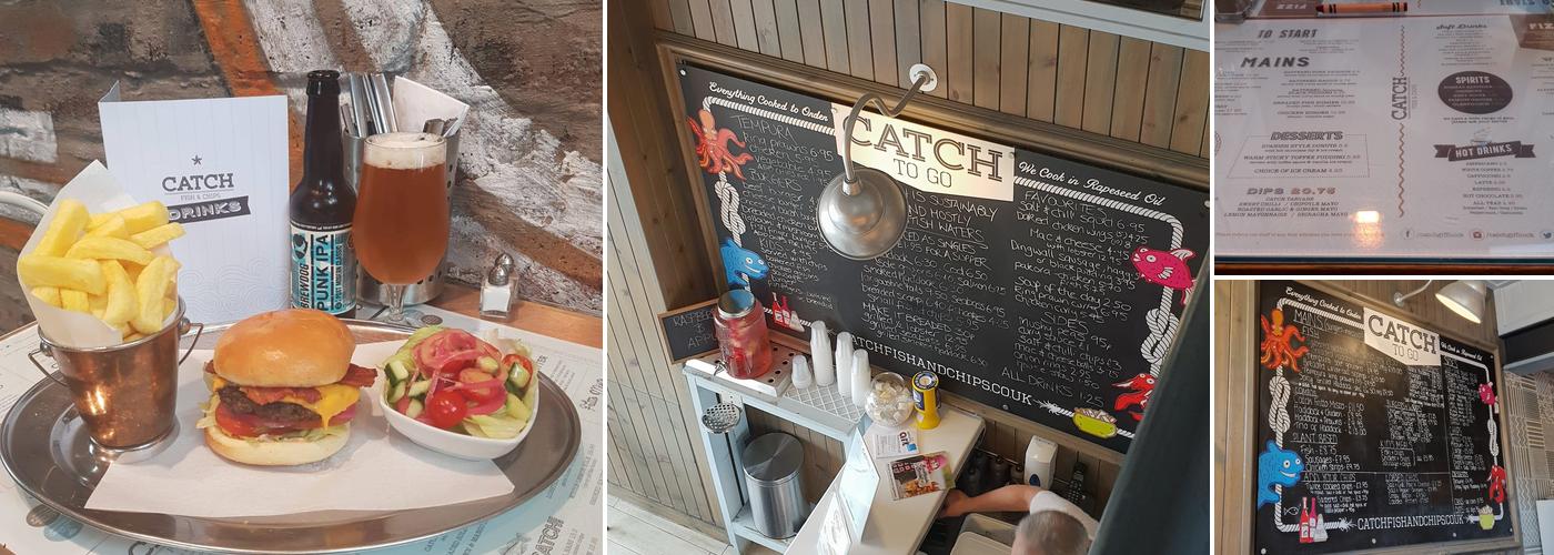 CATCH Fish & Chips Menu