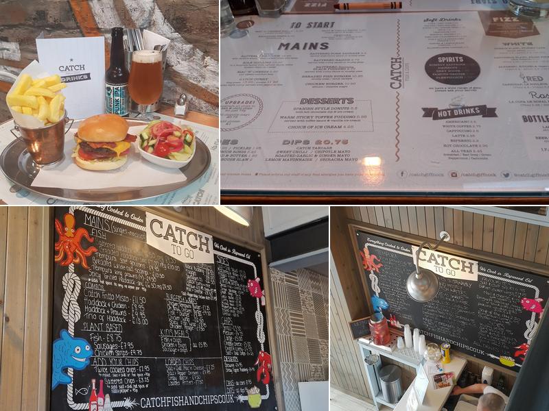 CATCH Fish & Chips Menu