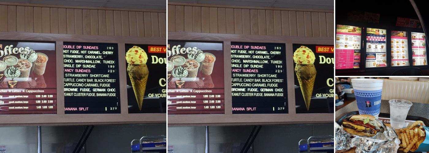Braum's Ice Cream & Dairy Store Menu
