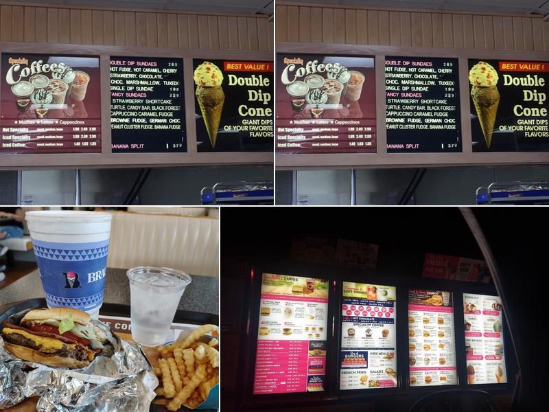 Braum's Ice Cream & Dairy Store Menu