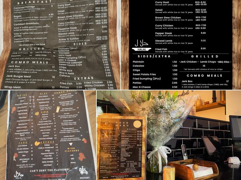 Kitchen Six ltd Menu