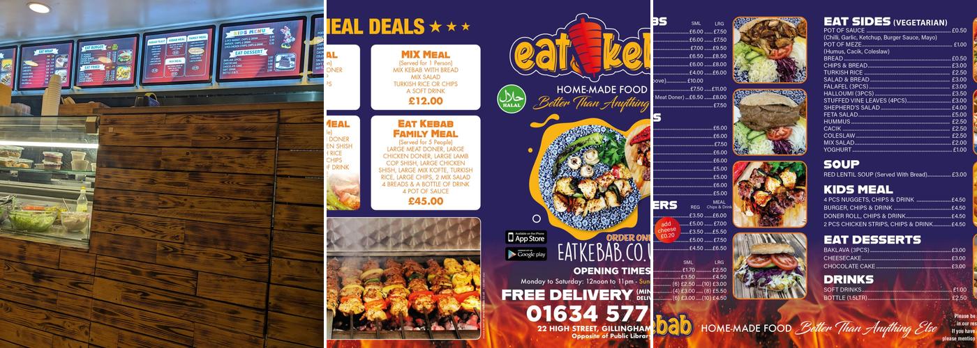 Eat Kebab Menu