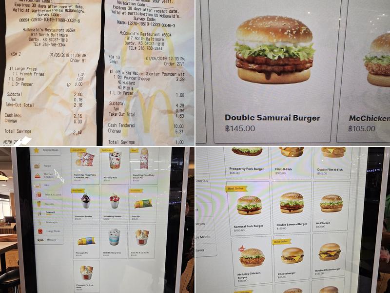 McDonald's Menu