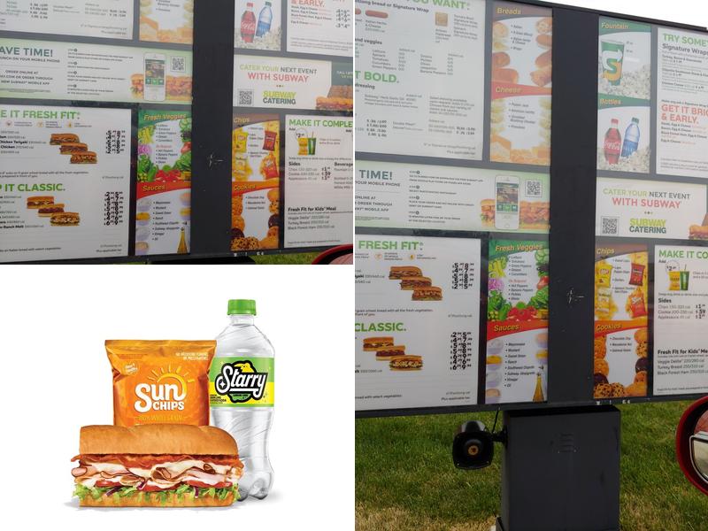 Subway Menu