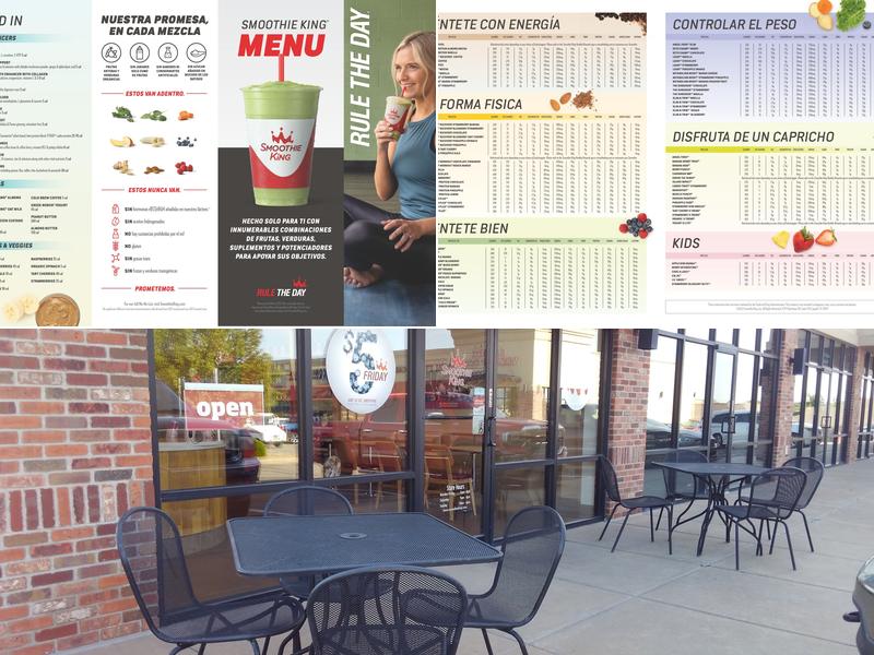 Smoothie King Menu