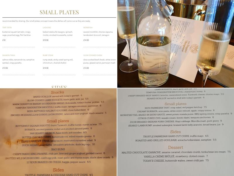 The Dapper Mongoose Menu