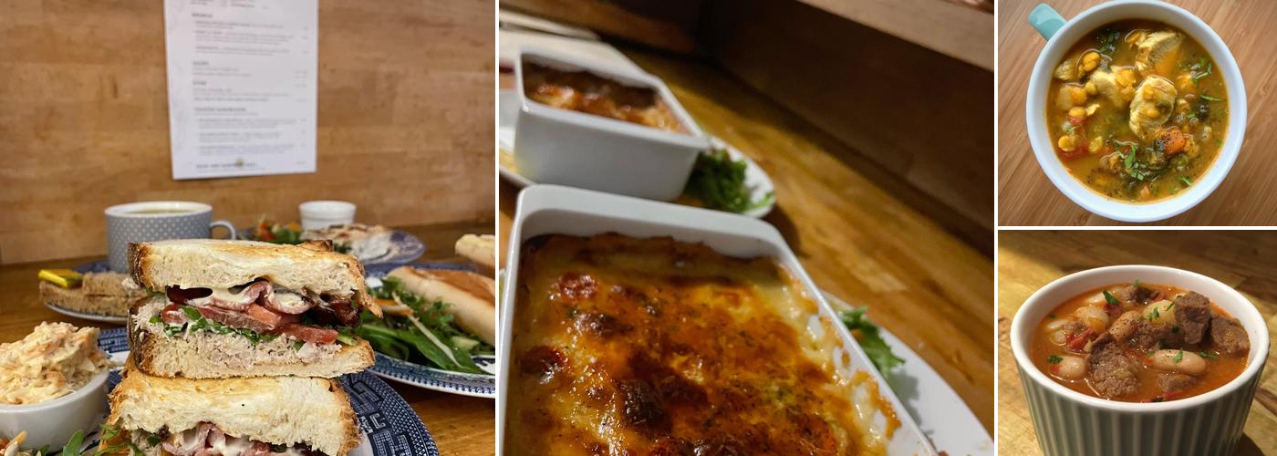 Soup's On and the cake lady